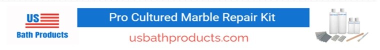 Cultured marble repair banner